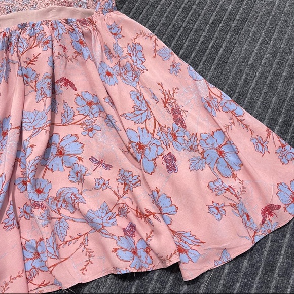 Urban Outfitters Kimchi Blue Verlina Mini Dress Size XS Floral Print Backless - Picture 11 of 14